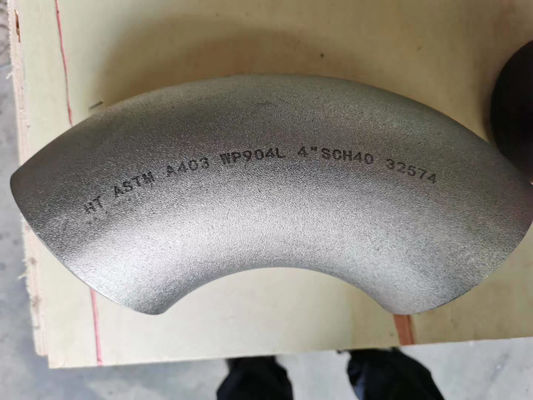 ASTM/UNS N02200 30 ডিগ্রি বাট ওয়েল্ডিং কনুই LR DN15 SCH40 অ্যালয় স্টিল পাইপ ফিটিং
