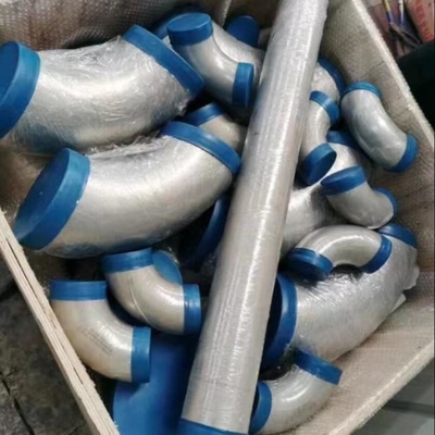 14" SCH120 ASTM A860 WPHY60 45DEG কনুই লো অ্যালয় স্টিল পাইপ ফিটিং