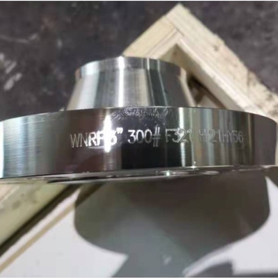 ফ্ল্যাঞ্জ SA182 F321H ক্লাস 300# SCH160 সাইজ 2" ওয়েল্ডিং নেক ফ্ল্যাঞ্জ রাইজড ফেস