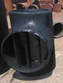 অ্যালয় 600 ASTM/UNSP N06600 Barred Tee OD 12&quot; WT 4 মিমি পরিবেশগত