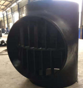 অ্যালয় 600 ASTM/UNSP N06600 Barred Tee OD 12&quot; WT 4 মিমি পরিবেশগত