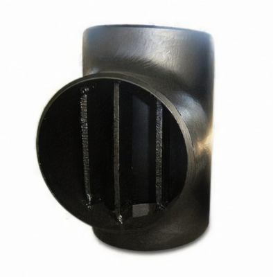 ASME B16.5 A234 WPB ASTM A815 GR S32750 সুপার ডুপ্লেক্স স্টেইনলেস স্টীল পাইপ ব্যারেড টি