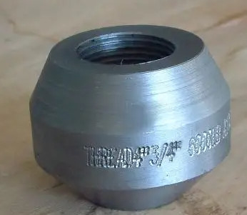 ANSI/ASME স্টেইনলেস স্টীল কার্বন স্টীল থ্রেডোলেট কাস্টমাইজযোগ্য আকার এবং উপাদান শিল্প গ্রেড