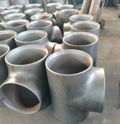 স্টেইনলেস স্টীল পাইপ ফিটিংস BW Equal Tee A403 WP316 ASME B16.9
