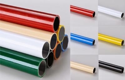 মাল্টি কালার ESD ব্ল্যাক লিন পাইপ PE প্রলিপ্ত 0.8MM / 1.0MM / 1.2MM বেধ পাইপ