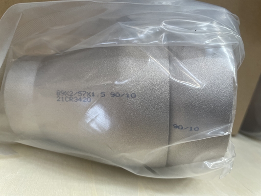 অ্যালয় স্টিল পাইপ ফিটিংস BW কন রিডুসার WT 3.5 X 3 mm 6