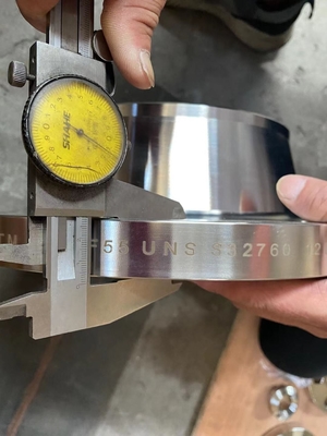 সুপার ডুপ্লেক্স স্টেইনলেস পাইপ ফিটিংস ফ্ল্যাঞ্জ WN RF UNS 32760 8