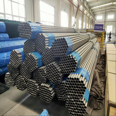 ASTM B338 3.5 ইঞ্চি 4 ইঞ্চি GR1 GR2 GR5 GR7 GR9 TA1 TA2 TA7 TA9 বিজোড় টাইটানিয়াম অ্যালয় এক্সস্ট পাইপ টিউব