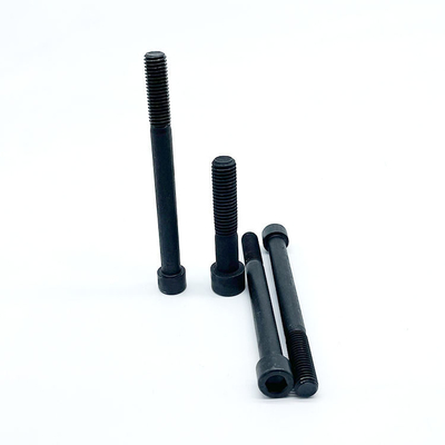 M4 M6 M14 Grade10.9 কার্বন স্টিল হেক্স সকেট হেড ক্যাপ স্ক্রু অ্যালেন বোল্ট DIN912