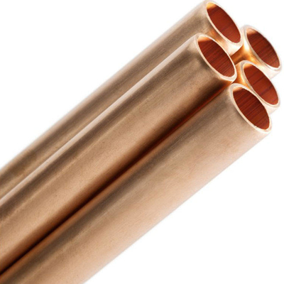 ASTM B111 C70600 C71500 কপার নিকেল পাইপ / CuNI 90/10 কপার পাইপ