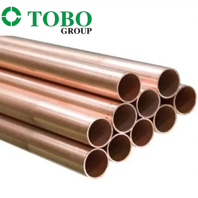 কপার টিউব সস্তা 99% খাঁটি কপার নিকেল পাইপ 20mm 25mm কপার টিউব 3/8 ব্রাস টিউব পাইপ