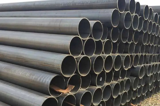 ASTM A106 A53 উচ্চ চাপ বয়লার পাইপ গরম ঘূর্ণিত বিজোড় কার্বন ইস্পাত পাইপ তেল পাইপ লাইন