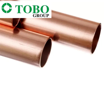 TOBO থেকে 419 মিমি 16 ইঞ্চি বড় ব্যাস বিজোড় কুপার নিকেল অ্যালয় টিউব কপার পাইপ