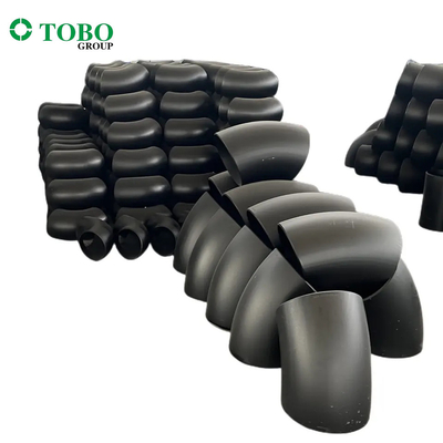 কার্বন স্টিল পাইপ ফিটিংস BW 45° LR ELBOW A234 WPB STD 8