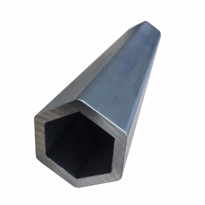 ASTM 316Ti স্টেইনলেস স্টীল হেক্সাগোনাল পাইপ 2 ইঞ্চি SCHXXS সিমলেস পাইপ হেক্স এন্ড টিউব