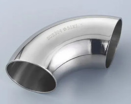 অ্যালুমিনিয়াম খাদ পাইপ ফিটিং ASTM A213 T11 সিলভার এসআর এলকোট 90 ডিগ্রি বিভিন্ন পাইপিং অ্যাপ্লিকেশন জন্য
