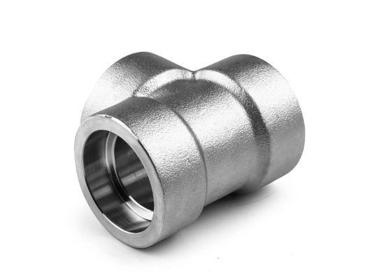 ASME B16.11 সকেট ওয়েল্ডিং সমান Tee NPS 1/8 