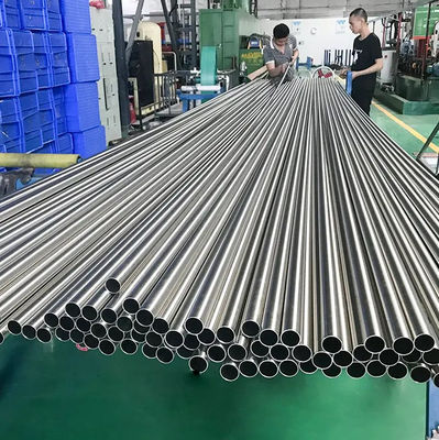 কাস্টমাইজড দৈর্ঘ্য সুপার ডুপ্লেক্স স্টেইনলেস স্টিল পাইপ পাওয়ার সোর্স 70 °C থেকে 150 °C বেধ Sch10 Sch160 রাসায়নিক প্রক্রিয়াকরণের জন্য আদর্শ
