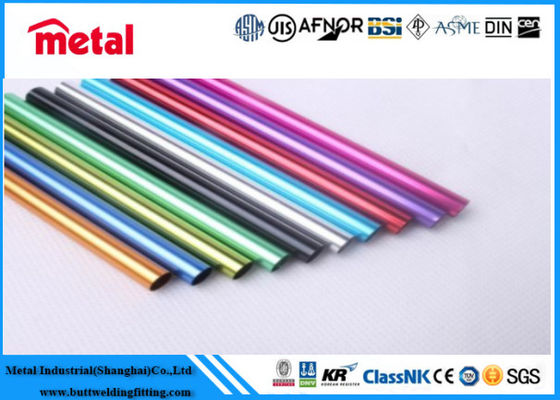 রঙ Anodized মেট্রিক অ্যালুমিনিয়াম টিউবিং, অটো যন্ত্রাংশ নমন অ্যালুমিনিয়াম টিউবিং
