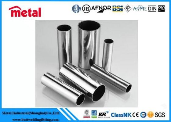 পালিশ টাইটানিয়াম খাদ পাইপ ASTM B861 ধাতব রঙ অ - Ferromagnetic