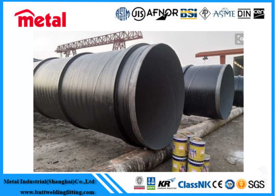 তরল জন্য API 5L X52 3LPE প্রলিপ্ত ইস্পাত পাইপ DN600 SCH 40 বেধ এলএসএডাব্লু
