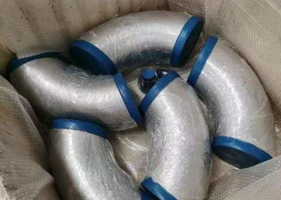 ASTM A403 A403M WP316 দীর্ঘ ব্যাসার্ধ 6 '' Sch80 কনুই Sch