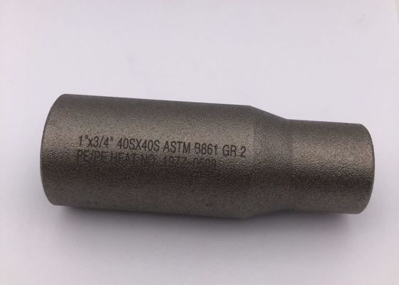 টাইটানিয়াম খাদ ইস্পাত STD ASTM B861 GR2 টাইটানিয়াম Ti2 Swage স্তনবৃন্ত