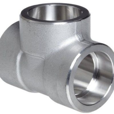 UNS S30400 Sch80 জাল সমান টি অ্যালো স্টিল পাইপ ফিটিং