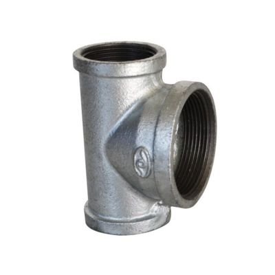 WP310S 3-1/2'' কালো গ্যালভানাইজড পাইপ ফিটিং Sch60 রাউন্ড টি
