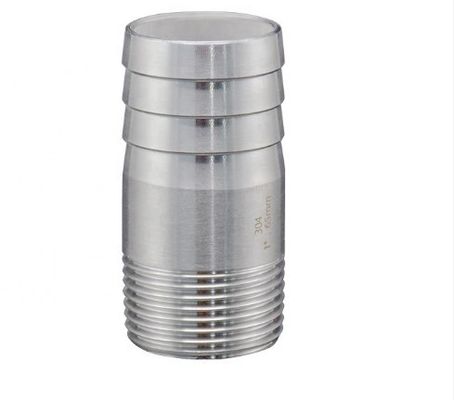 জিবি স্টেইনলেস স্টিল পাইপ ফিটিং স্বেজ নমনীয় পুরুষ পলিশ রাউন্ড পায়ের পাতার মোজাবিশেষ স্তনবৃন্ত