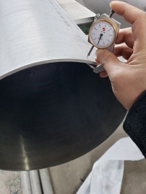 30 ইঞ্চি গোলাকার ইস্পাত পাইপ SCH10S A790 UNS S32750 হেবেই সুপার ডুপ্লেক্স স্টেইনলেস স্টিল