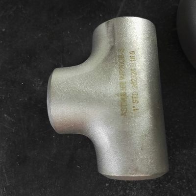 ASME WP310S 3-1/2'' স্টেইনলেস স্টীল পাইপ ফিটিং Sch60 রাউন্ড টি
