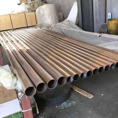 ইনকোনেল 601 নিকেল অ্যালয় 601 ASTM B474 UNS N06601 2.4851 ওয়েল্ডেড টিউব পাইপ