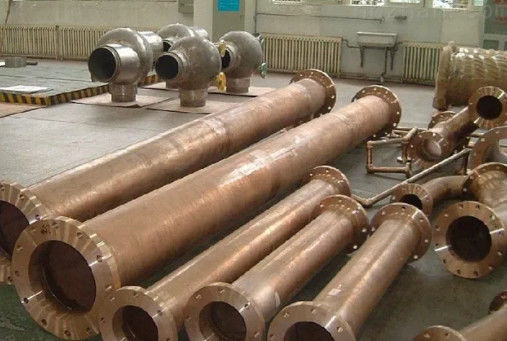 ব্রাস টিউব UNS C-27200 লাল। 7,94 x 0,79 মিমি মাঝারি হার্ড ASTM B-135 অনুযায়ী 5,800 মিমি বারে