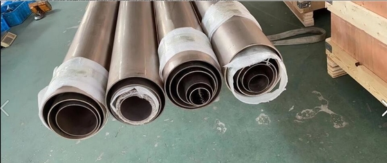 কপার নিকেল পাইপ Monel400 ASTM B467 বিজোড় পাইপ আউট ব্যাস 30