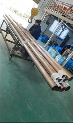 কপার নিকেল পাইপ Monel400 ASTM B467 বিজোড় পাইপ আউট ব্যাস 40