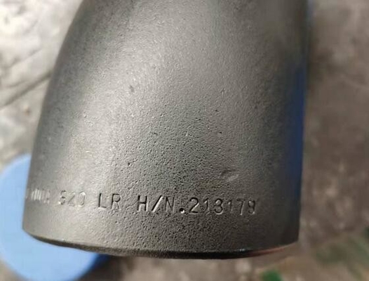 বিজোড় বাট ঢালাই 90° দৈর্ঘ্য ব্যাসার্ধ কনুই ASTM C70600 1/2”SCH40