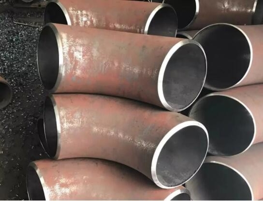 বিজোড় বাট ঢালাই 90° দৈর্ঘ্য ব্যাসার্ধ কনুই ASTM C70600 10”SCH40