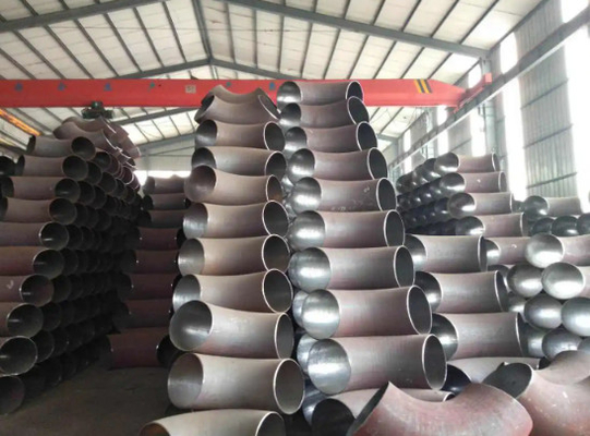 বিজোড় বাট ওয়েল্ডিং 90° দৈর্ঘ্য ব্যাসার্ধ কনুই 8”SCH-80 ASTM N08825 অ্যালয় 825