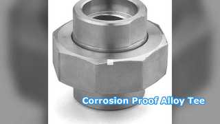 A182 F22 খাদ ইস্পাত কুশন Tee জারা প্রতিরোধী