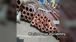 বিজোড় কপার নিকেল পাইপ 90/10 6" SCH40