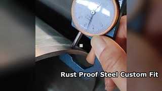 জারা প্রমাণ ইস্পাত প্লেট কাস্টম ব্যাস