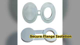 ASTM A182 নিকেল অ্যালয় স্পেকট্যাকল ব্লাইন্ড ফ্ল্যাঞ্জ