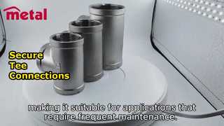 মহিলা থ্রেডেড কপার টি | নিরাপদ শাখা সংযোগ